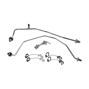 1986-93 Mustang Fuel Rail Extension Lines w/ Clips 5.0