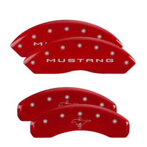 MGP Red Caliper Covers for 2015-2023 MUSTANG