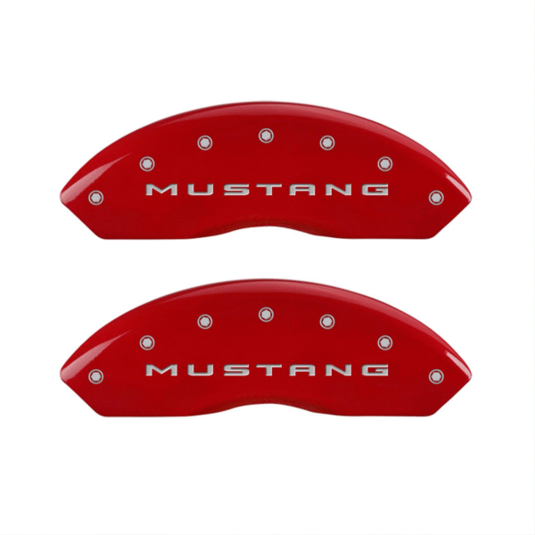 MGP Red Caliper Covers for 2015-2023 MUSTANG
