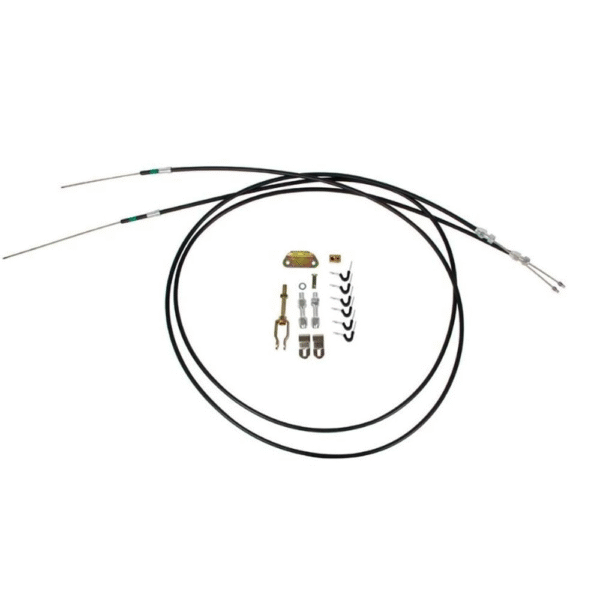 CJ Classics Parking And Emergency Brake Cable Rear Kit