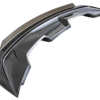 Mustang GT500 Style Spoiler w/ Tinted Wicker Bill - Gloss Black (2024-2026)