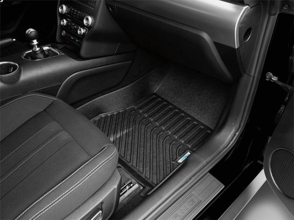TruShield Precision Molded Front and Rear Floor Liners; Black