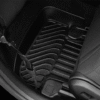 TruShield Precision Molded Front and Rear Floor Liners; Black