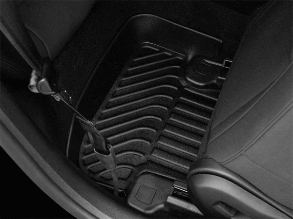TruShield Precision Molded Front and Rear Floor Liners; Black
