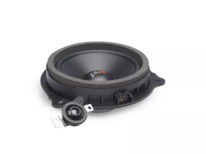 PowerBass 6.50-Inch Direct Fit Premium OEM Replacement Component Speaker; Front Door; 60 Watts RMS/120 Watts Max
