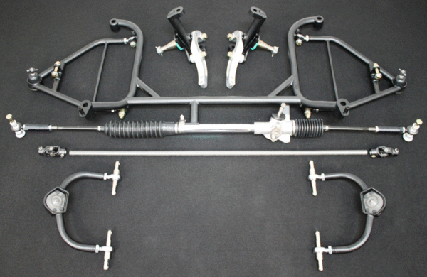 TRZ 400-5-MM 1997-2012 C5-C6 Corvette Outlaw K-Member Kit, W/ Rack and Motor Mounts
