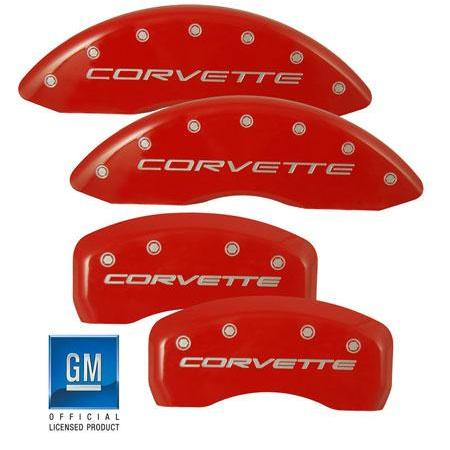 Corvette Brake Caliper Cover Set (4) : 2005-2013 C6 only