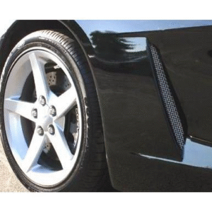 Corvette Stainless Steel Mesh Side Grille (set of 2) - (05-13 C6)