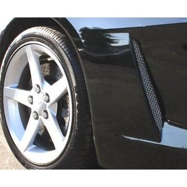Corvette Stainless Steel Mesh Side Grille (set of 2) - (05-13 C6)