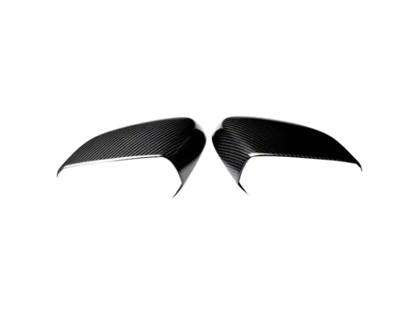 Cobra-Tek Mirror Covers; Carbon Fiber