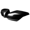 Cobra-Tek Mirror Covers; Carbon Fiber