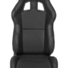 Corbeau A4 Racing Seats (1 Pair) (Corvette Bundle) w/ Direct Fit Seat Brackets